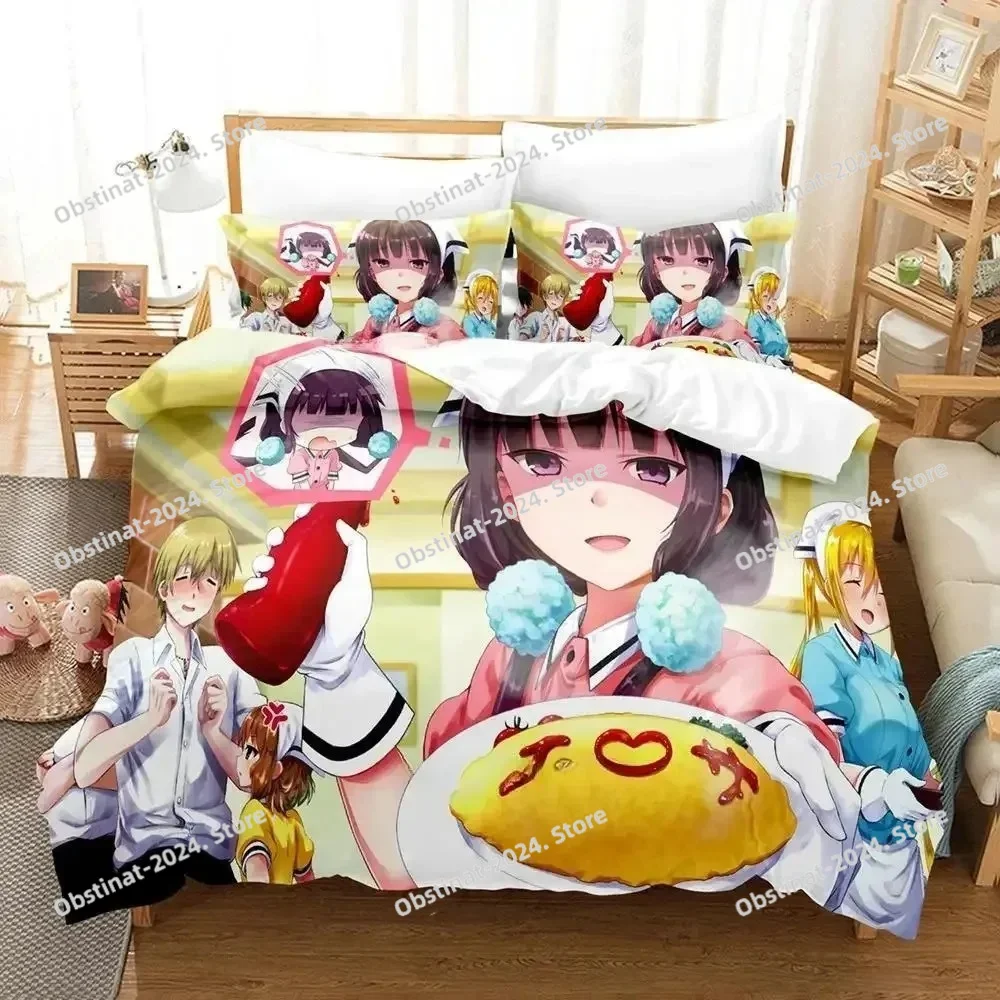 

3D Kawaii Blend S Bedding Set Single Twin Full Queen King Size Bed Set Adult Kid Bedroom Duvet cover Sets 3D Anime Bed Sheet Set