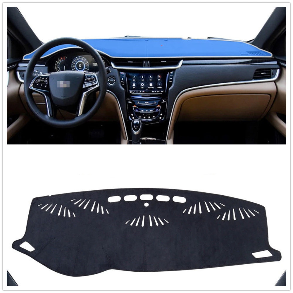 

Dash Mat Dashmat for CADILLAC XTS Black Carpet Car Dashboard insulatio