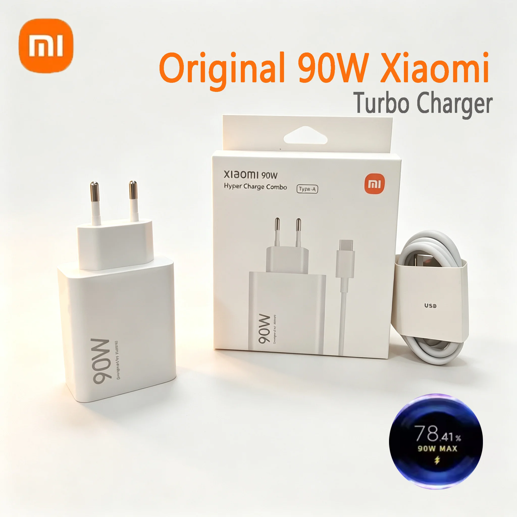Original Xiaomi 90W EU US Turbo Charging Fast USB Charger For Mi 11 12 13 14 15 Ultra Redmi Note 11T 12 13 POCO F6 X5 Pro