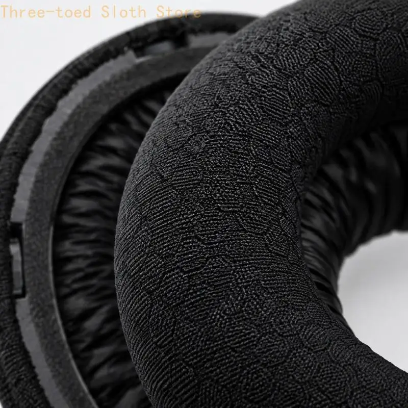 Soft Padded Headphone Cushions Replacement for Refreshing Worn Earpieces E74A