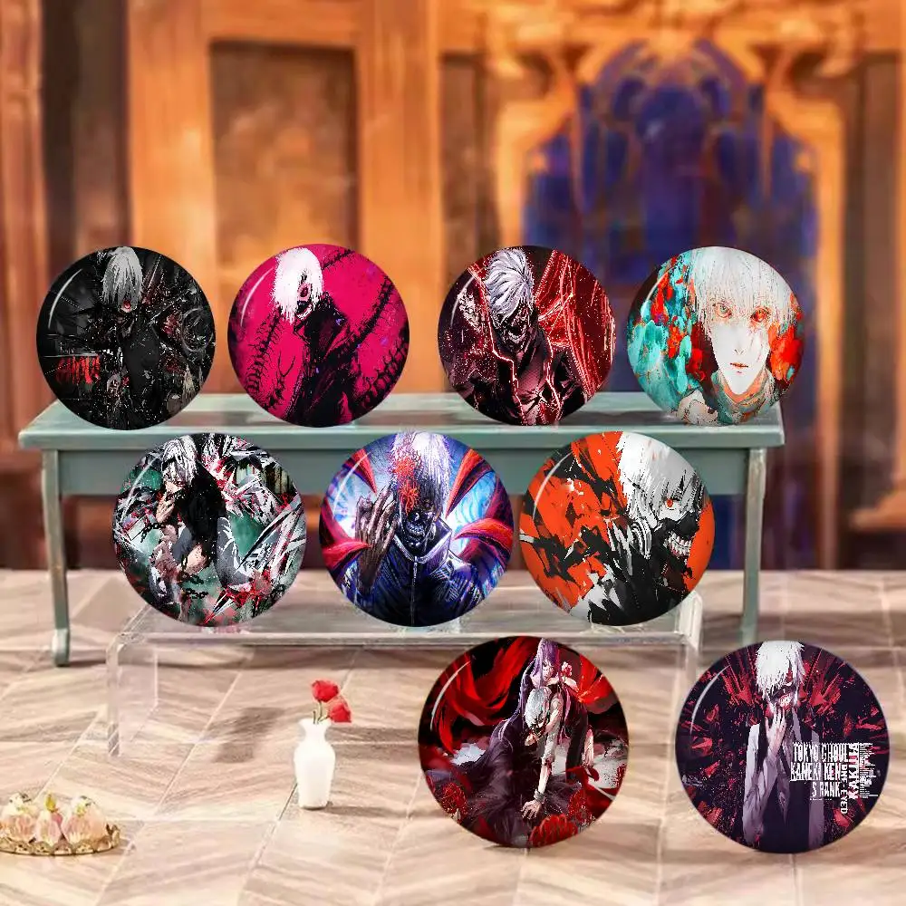 Anime T-tokyo Ghoul Anime Brooches Cute Cartoon  Badge Jacket Jeans Lapel Pin Gift Accessorie