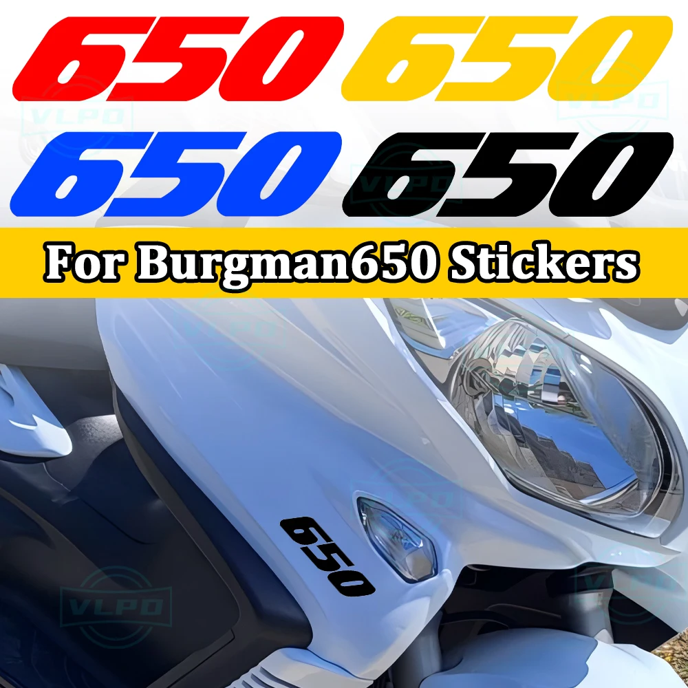 For Suzuki Burgman 650 Accessories Burgman650 20214 2015 Motorcycle Stickers Waterproof Decals