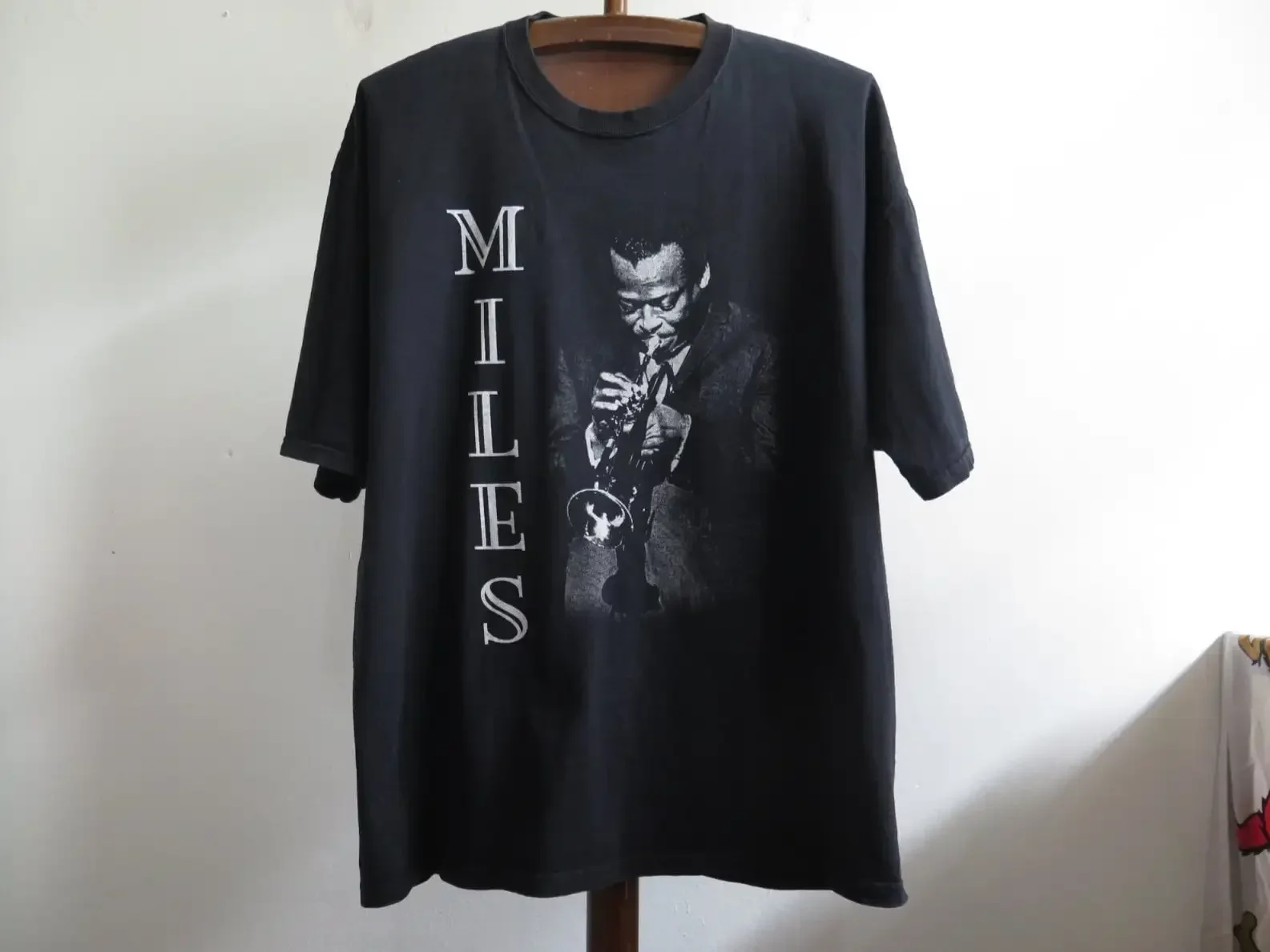 Vintage Miles Davis T Shirt Jazz Music 00s Trumpeter Kind of Blue 3XL Size Hip Hop