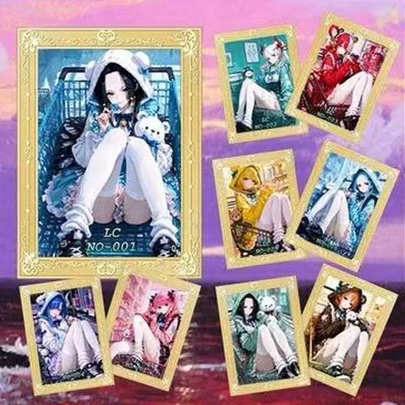 Anime Een Stuk Groothandel Collectie Kaarten Booster Box Qingcheng Wenchuang Metalen Boor Kaart Speelkaarten Bordspellen Kid Gift