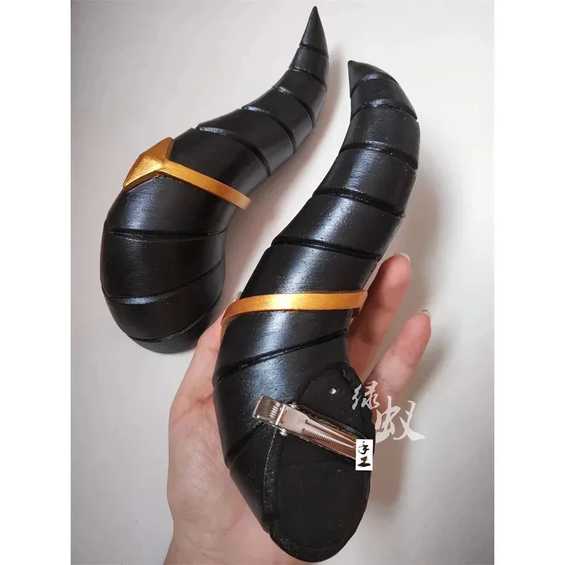 

Новый синий архив Акаши Джунко, косплей, рога, зажим для головы, головные уборы, заколки для волос, реквизит CXFSDTU2025