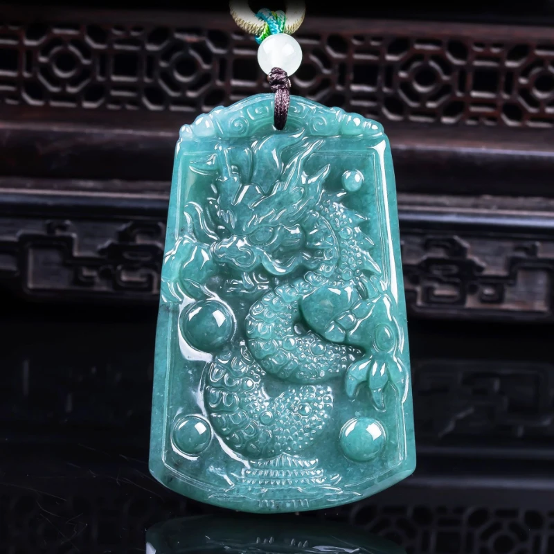 

Натуральный нефрит класса А, властный и дракон, как изысканный нефритовый камень, кулон, высокий ледяной нефрит, красота, модный темперамент