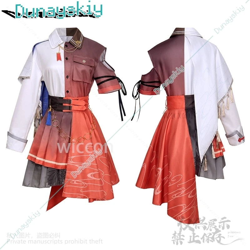 Scène colorée du projet d'anime Sekai! Feat Kendonome Ena 4th Cosplay Costume pour Bol, Robe Lolita, Perruque Personnalisée, Halloween, Kuu