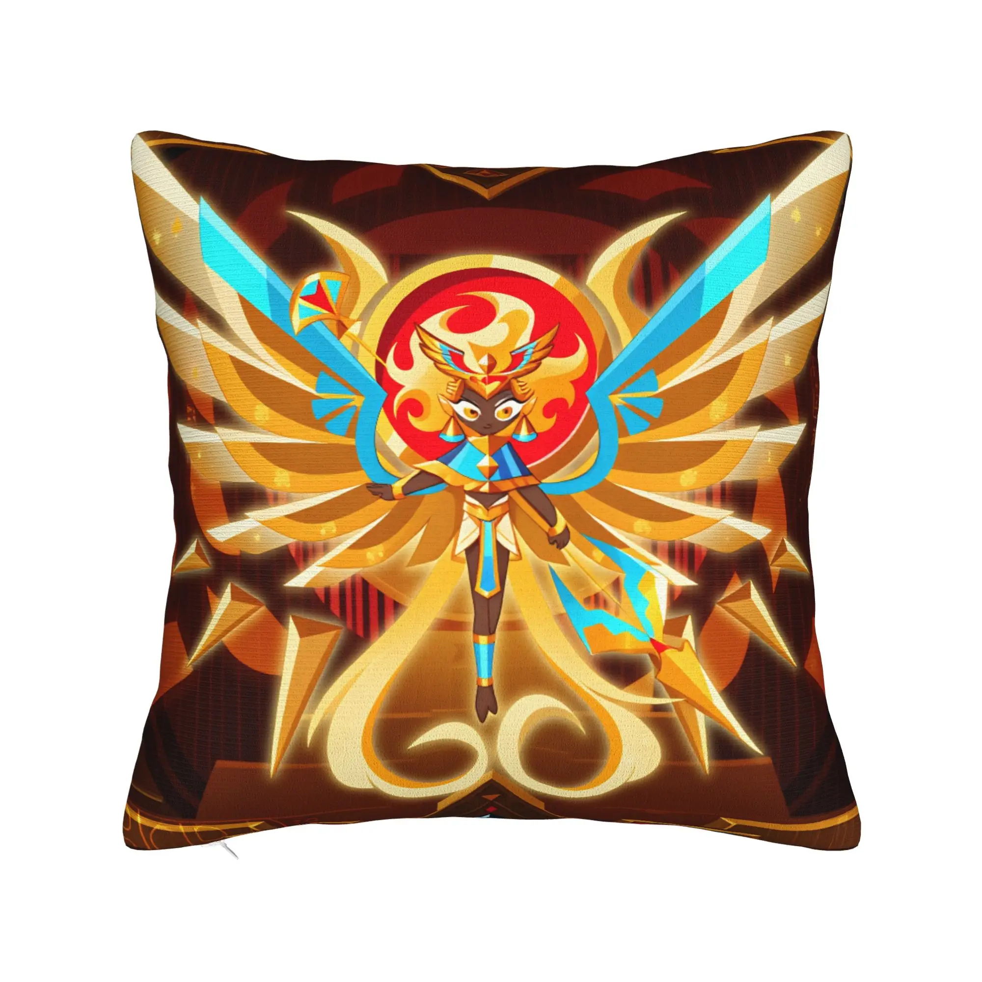 Pillow Cover Burning Spice Cookie  Cute Funny Pillow Case For Chair Sofa Home Decor Pillowcases
