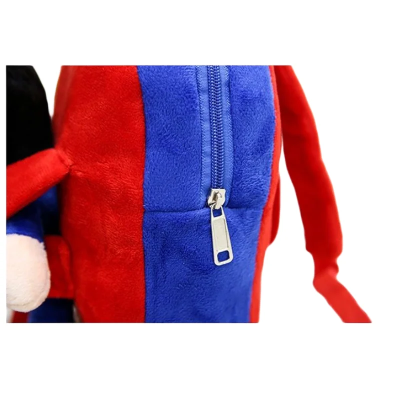 Marvel-mochila de dibujos animados de Spiderman para niños, juguete de felpa con personalidad a la moda, mochila bonita de ocio para guardería,