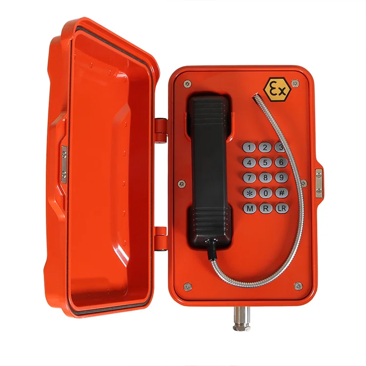 2026 JREX101 Explosion Proof Telephones With ATEX Certification, Durable Analog/VoIP Telephones for Oil&Gas