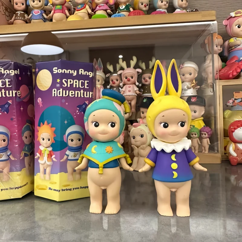 

Original Sonny Angel In Space Adventure Blind Box Party Cute Dolls Mystery Box Surprised Box Toys Mobile Phone Accessories Gifts