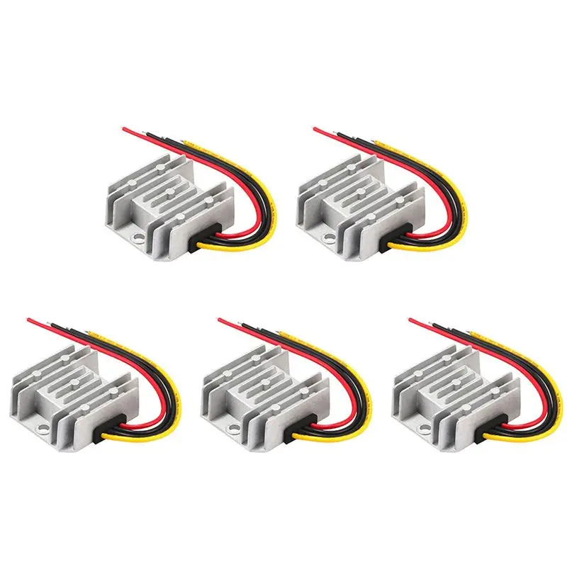 

5X DC-DC Transverter 12V Step Up To 24V 3A 72W Car Power Converter Regulator Waterproof Universal Converter-AT64