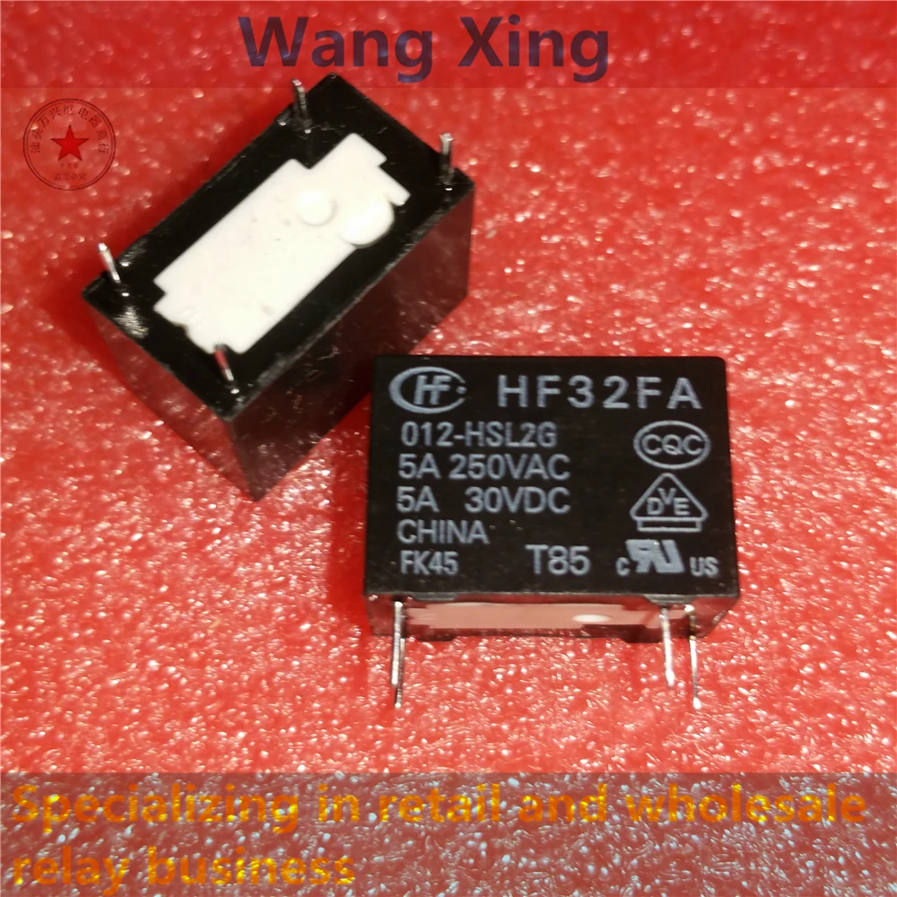 

HF32FA 012-HSL2G Electromagnetic Power Relay 4 Pins