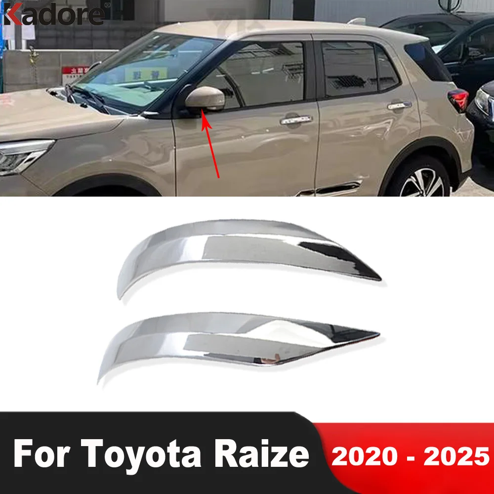 

Для Toyota Raize 2020-2025: хромированные накладки на боковые зеркала заднего вида, молдинги, аксессуары