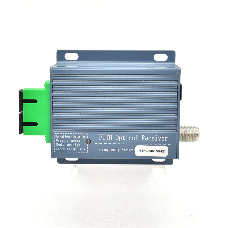 

New FTTH CATV SAT-TV Optical Receiver Mini Node Bandwidth 45~2600MHz RF Level 90dBuV Factory's Best Price Wholesale