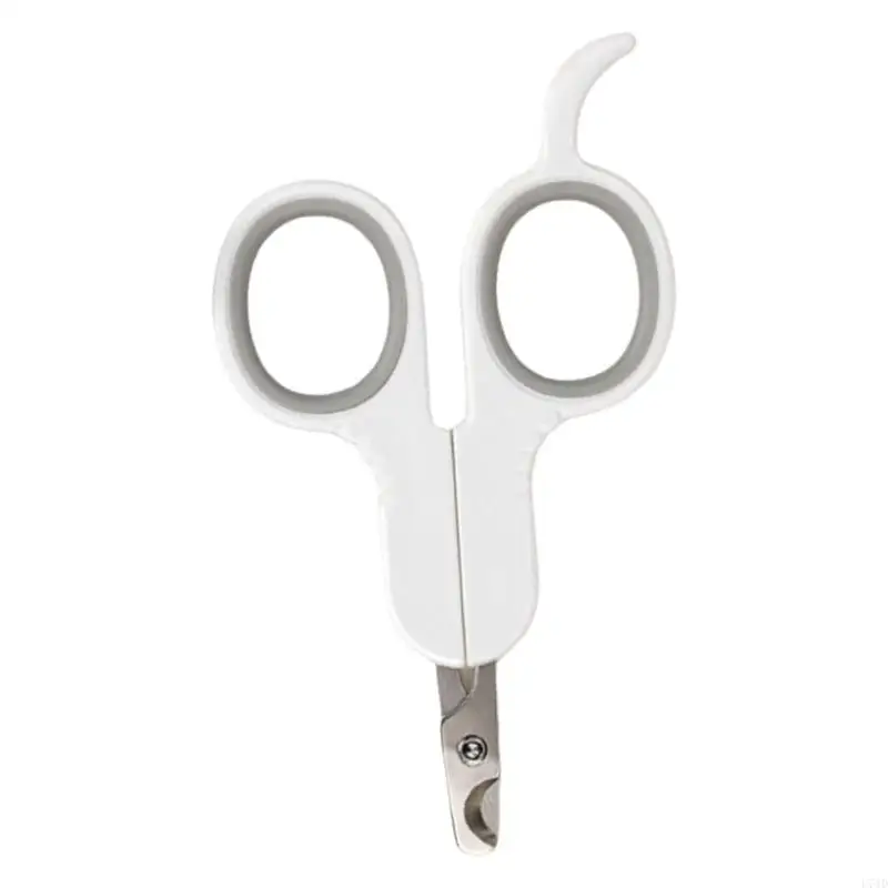 L74D مقص أظافر للحيوانات الأليفة، شفرة من الفولاذ المقاوم للصدأ، أداة تشذيب أظافر آمنة للكلاب والقطط