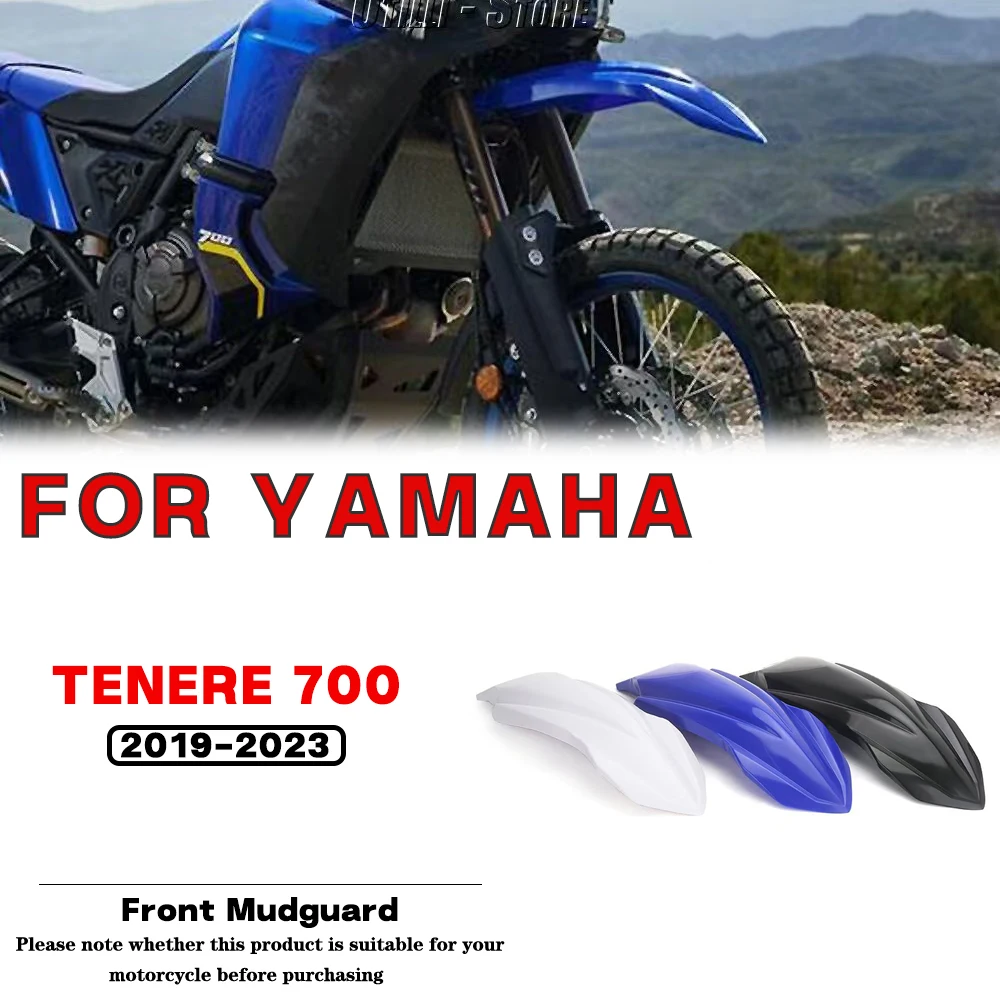 

Motorcycle modification accessories Front Fender Mudguard Mud Guard Plastic Body Cover For YAMAHA TENERE 700 2019-2023