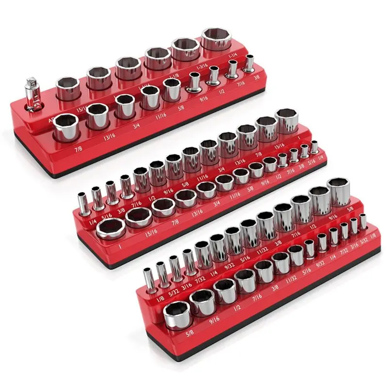 

NEW HOT In Stock-Magnetic Plastic Sleeve Holder Magnetic Sleeve Storage Rack Convenient And Easy To Use