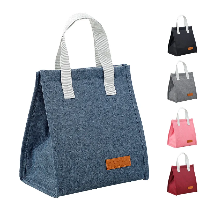 Bolsa aislante para fiambrera, bolsa aislante de gran capacidad para llevar comida al aire libre, trabajadores de oficina