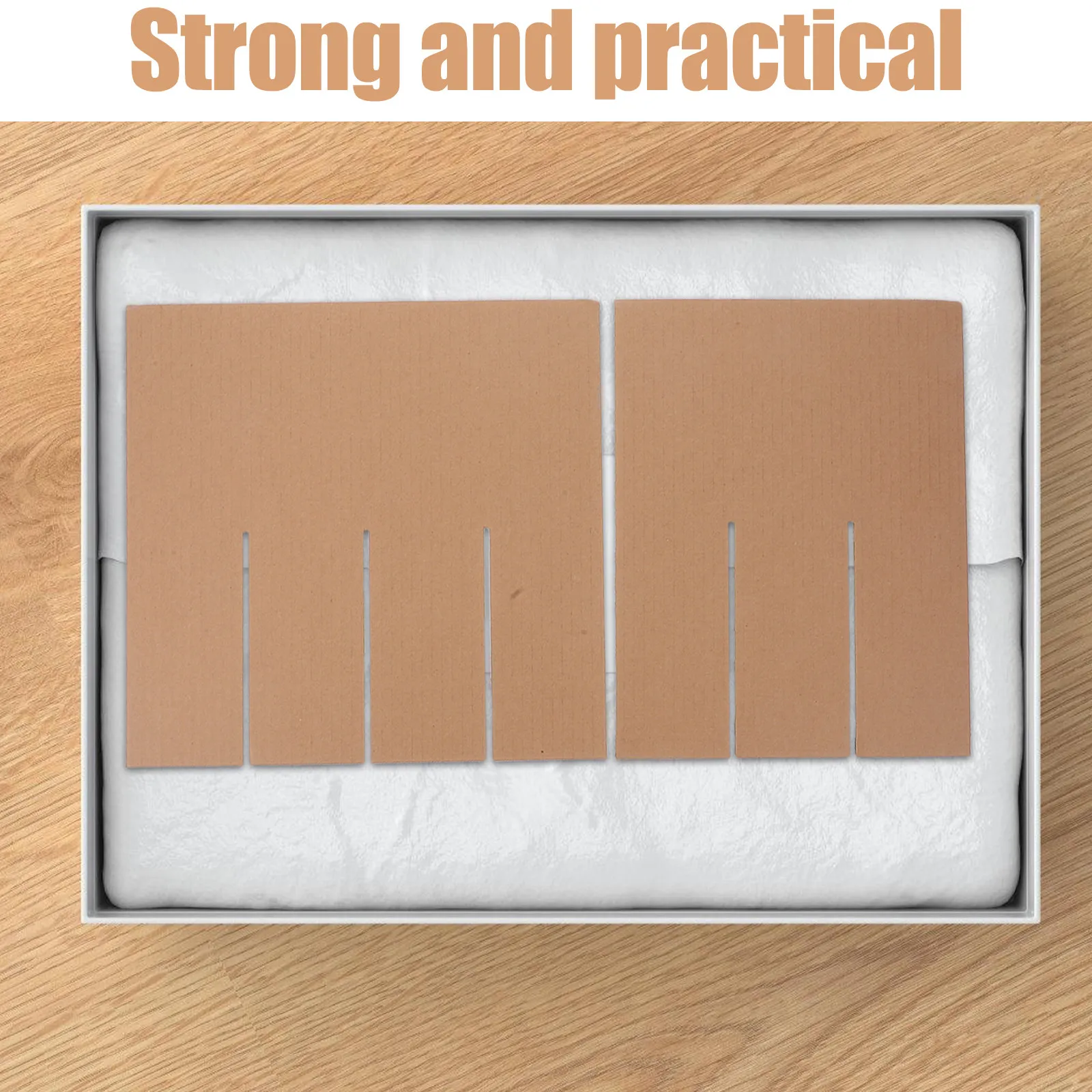 

5Pcs Reusable Cardboard Dividers for Wine Boxes Grid Design Shock Absorbing Packing Supplies for Glass Items Moving Kitchen