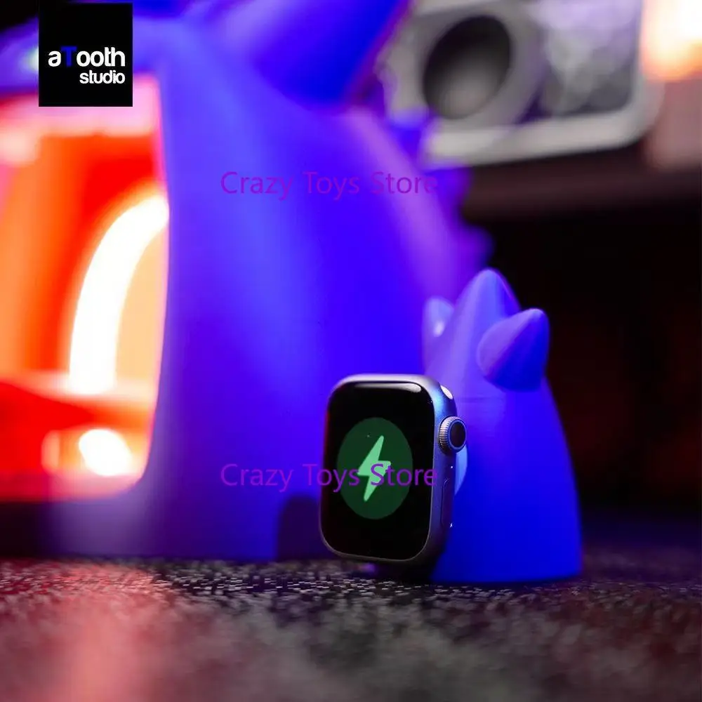 

In Stock Pokémon Pokémon Gengar 3-in-1 Wireless Charging Creative Birthday Toys Ornaments Collection Gifts