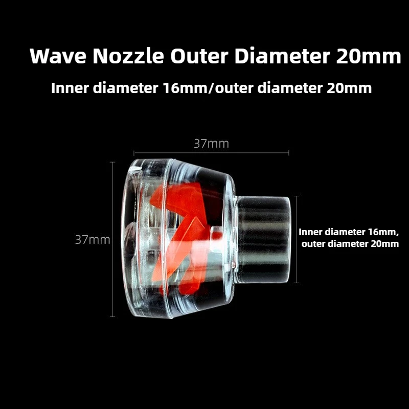 Auto-Rotating 5-Blade Fan Kit for Fish Tank Water Outlet Tube Accessories Fish Tank Outlet Aquarium Filter Screen Accessories