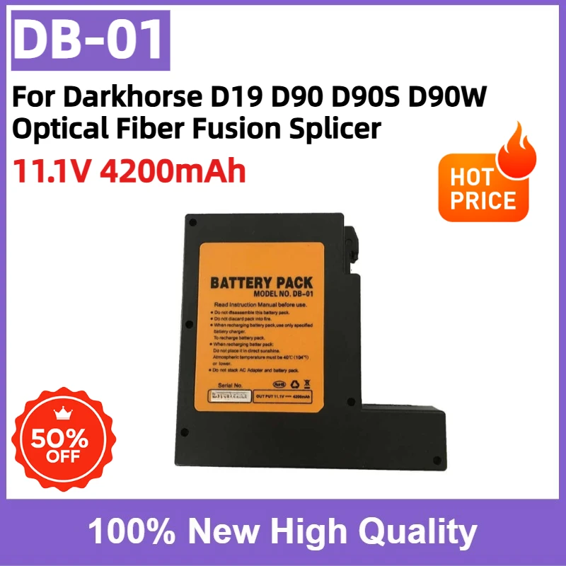 Fast Shipping DB-01 11.1V 4200mAh Lithium Battery for Darkhorse D19 D90 D90S D90W Optical Fiber Fusion Splicer
