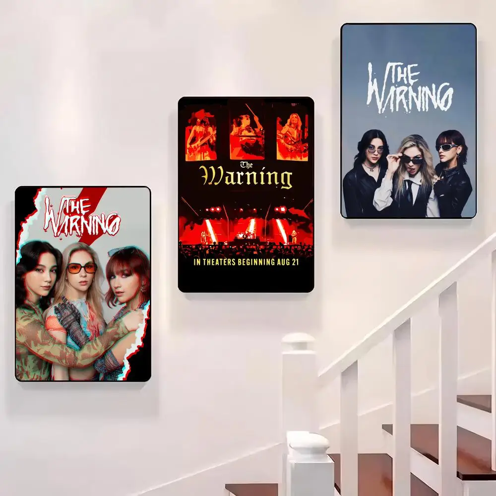 

Popular Rock Band The W-Warning Poster Sticky Wall Waterproof Home Living Room Bedroom Bar Aesthetic Decoration Perfect Gift