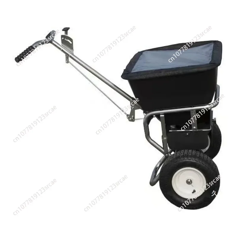 Spreading cart Fertilizer seeder Snow melting agent Spreading lawn fertilization cart Garden maintenance