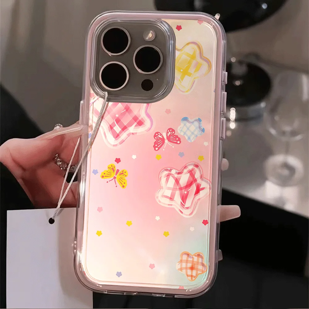 Shockproof Soft 3D Colorful Stars Phone Case For Samsung Galaxy S26 S25 S24 Plus S22 Ultra A57 A55 A54 A37 A36 A35 A15 FE Cover