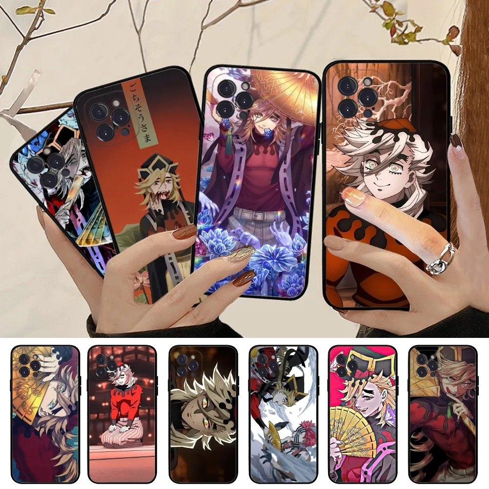 D-douma-Y-yaiba Phone Case For iPhone 14 11 12 13 Mini Pro XS Max Cover 6 7 8 Plus X XR SE 2020 Funda Shell