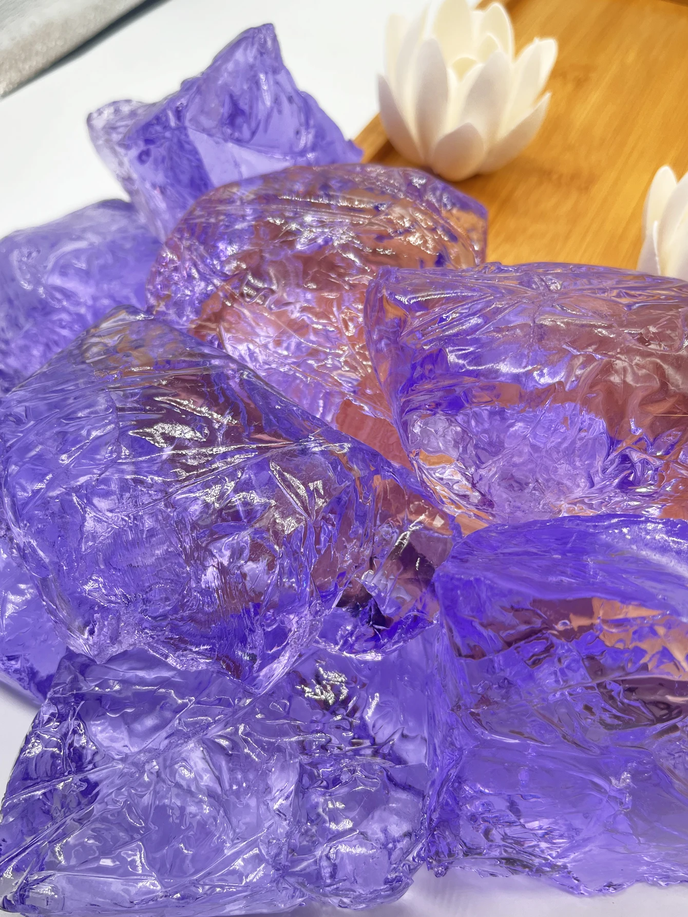 100G Jelly Wax Purple Wholesal - Candle Making Material Wholesale review and price
