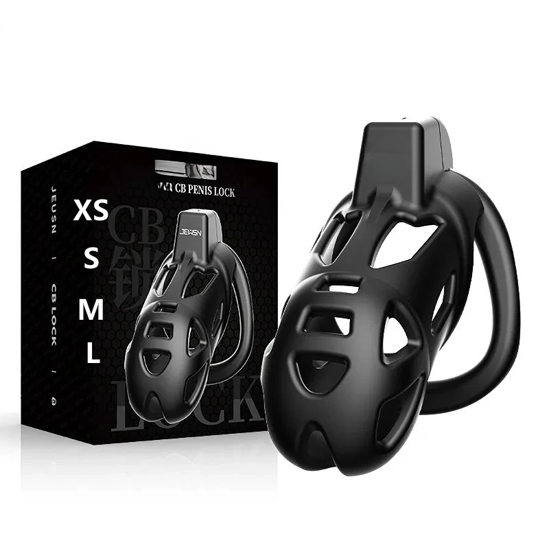 Gaiola de castidade masculina discreta, dispositivo de castidade sissy femboy com anéis de pênis de 3 tamanhos, brinquedo sexual adulto para homens