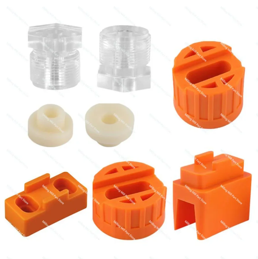 Wire Cut Parts Condutive Block Insulation Rubber Isolator for WEDM Machine 1pc