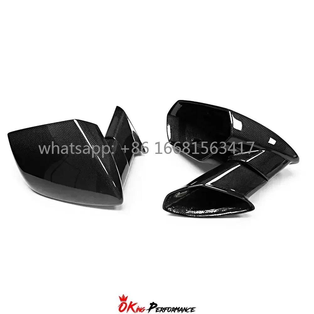 

Dry Carbon Fiber Mirror Cover For Lamborghini Huracan