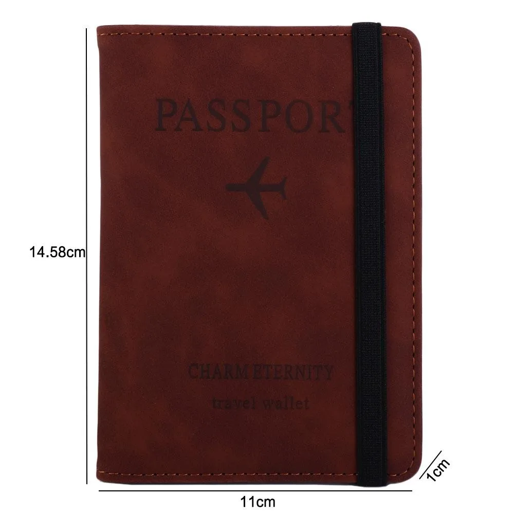Case Coin Purse Wallet Document Travel Accessories Storage Bag Passport Cover Passport Holder Wallet Case Passport Book
