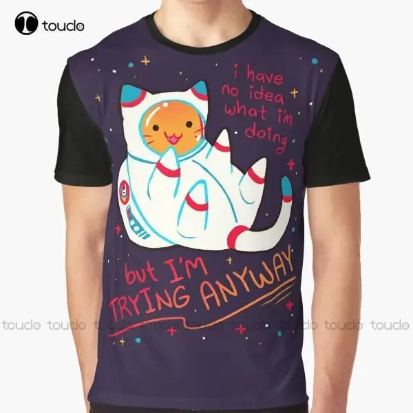 Almighty Ocean Graphic T-Shirt Custom Aldult Teen Unisex Digital Printing Tee Shirts Custom Gift Xxs-5Xl Streetwear