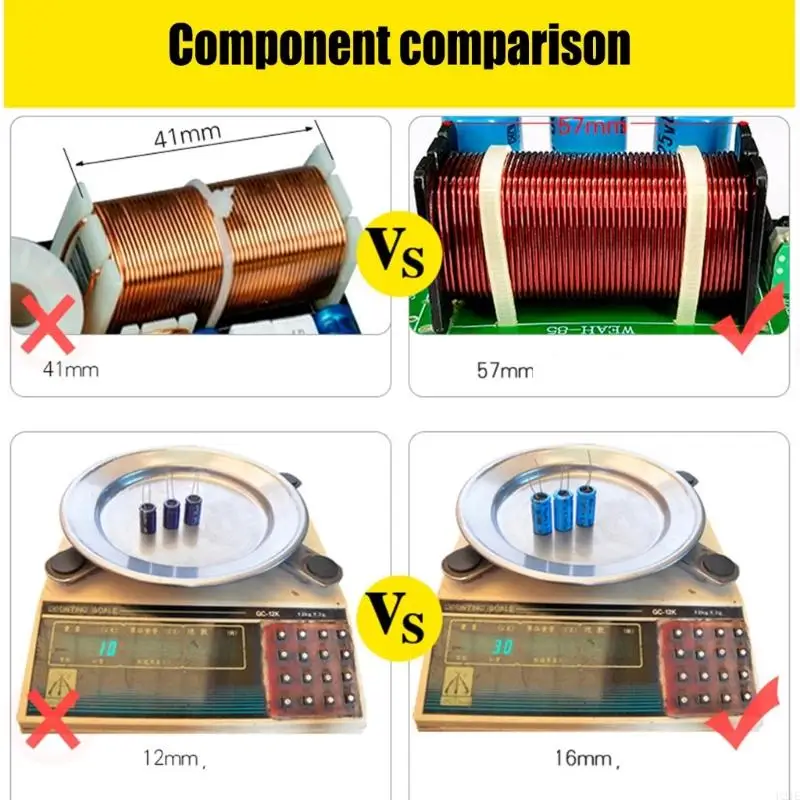 U2JE WEAH-85 200W BASS SOUNOFER SOUND FILTER FILTER TERECENCY MODULE