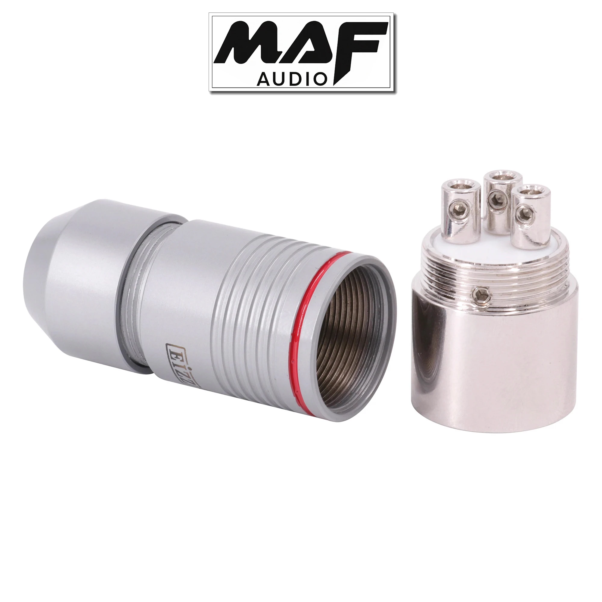 4 stücke EIZZ Hohe Männlich Weiblich 3pin XLR Balance Stecker Stecker Terminal Phono Microphone9mm Kabel Beryllium Kupfer – Detail 4