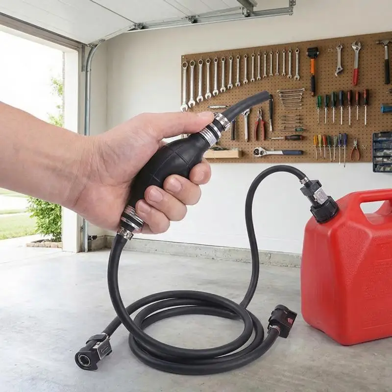 

【CR】Outboard Engine Fuel Hose Assembly 8mm 2.1m Long Lasting Eco Low Permeation Line for Marine Boat
