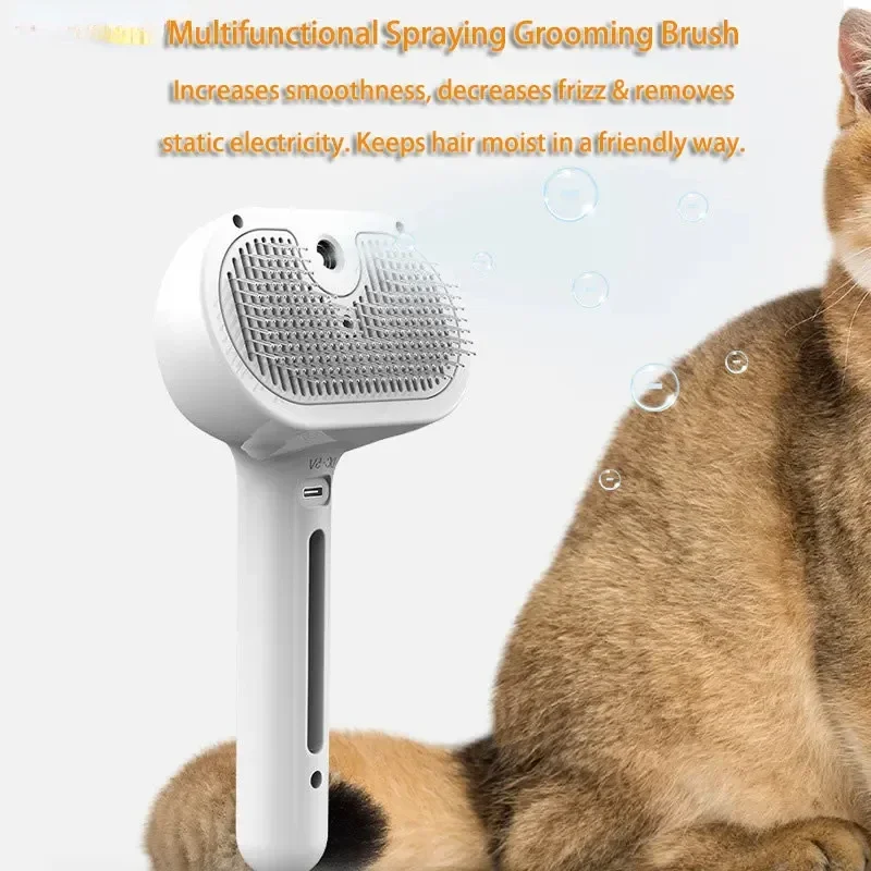 Efficient, Self-Cleaning, and Comfortable PawPartner Dematting Comb for Dogs and Cats - Essential Grooming Tools for Pets - Effe