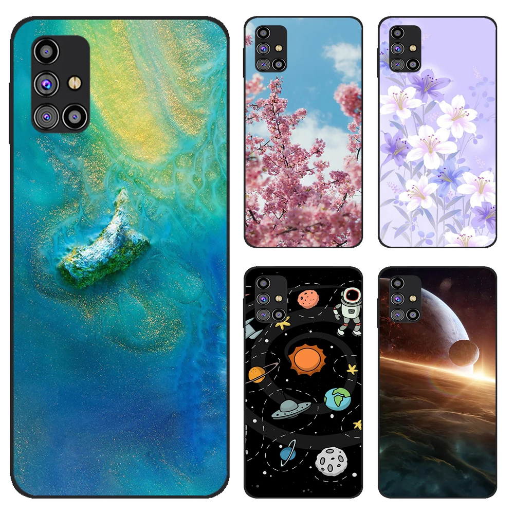 Cover Phone Case for Samsung M31s and M31 Soft Tpu Silicon Back Cover for Samsung Galaxy M31s Case GalaxyM31 Bumper Coque M31 S