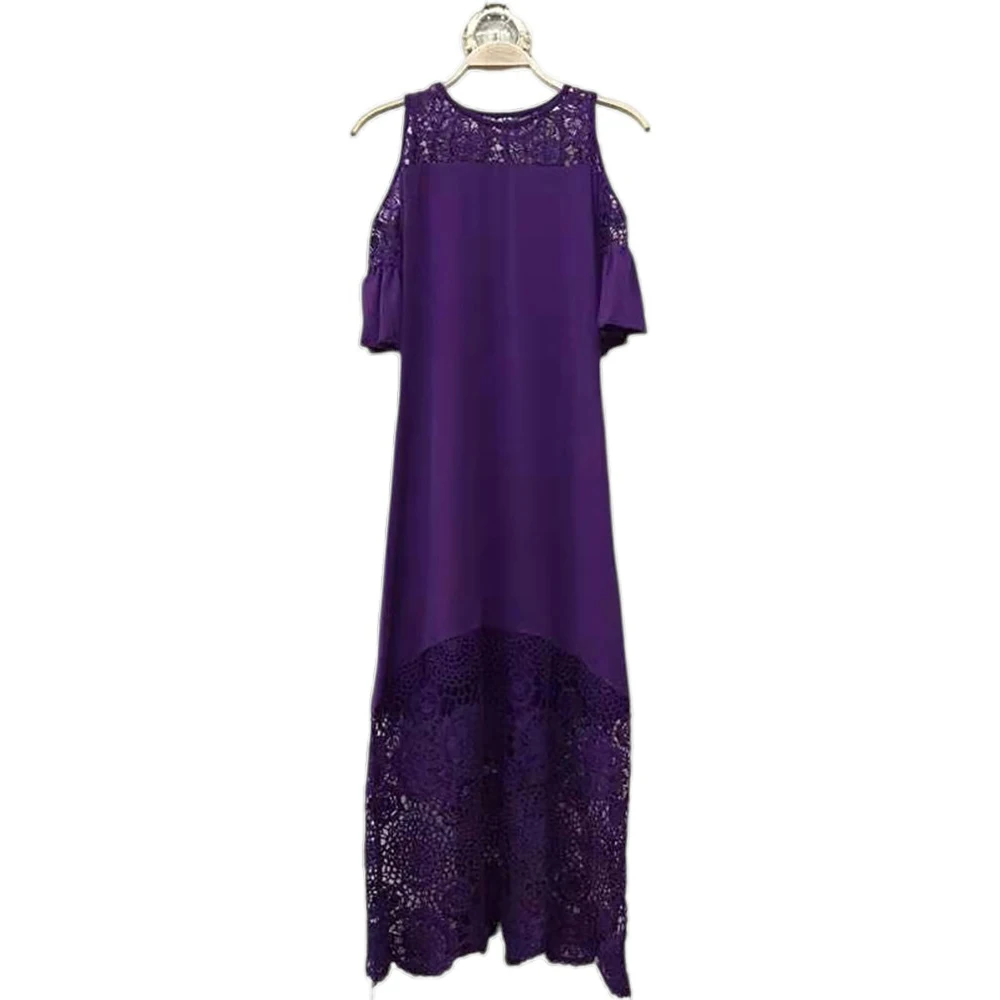 Party Dress for Women Elegant Classy Plus Size Summer Round-Neck Off  Shoulder Dress Lace Short Sleeve Wedding Guest Dresses - AliExpress  200000345