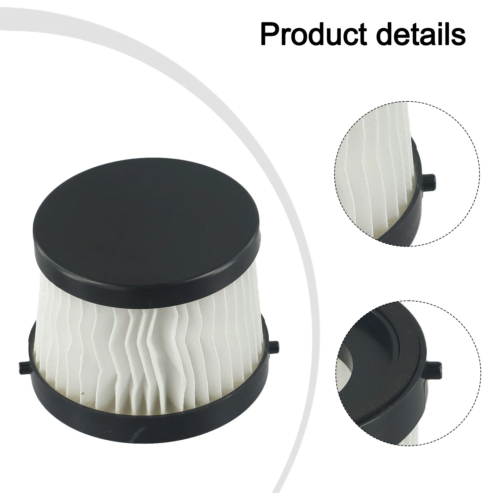 Efficient Filtration System Sturdy Construction Replacement Replacement Filter for YOFIDRA for NEWBENY 0 7L Vacuum Cleaner