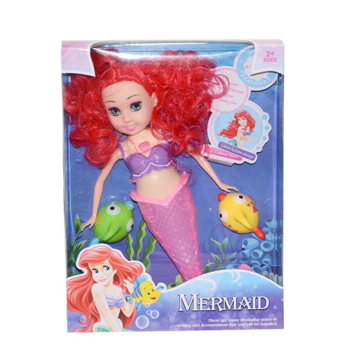 5005 voice and lighted fish mermaid-unity