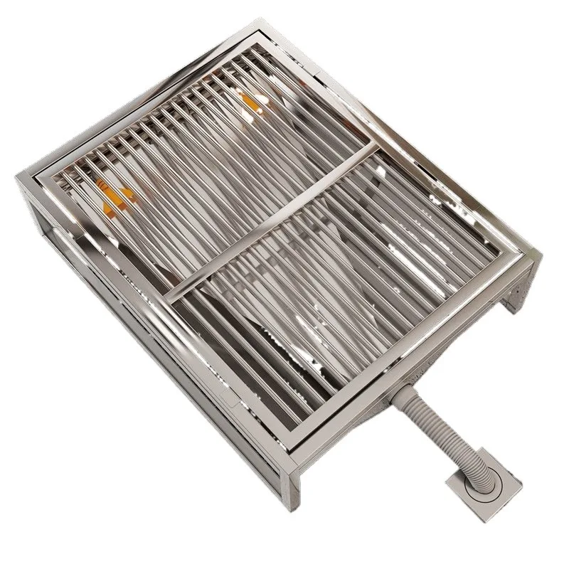 Stainless steel splash-proof automatic dog potty, dog toilet anti-cleaning sandbox shit