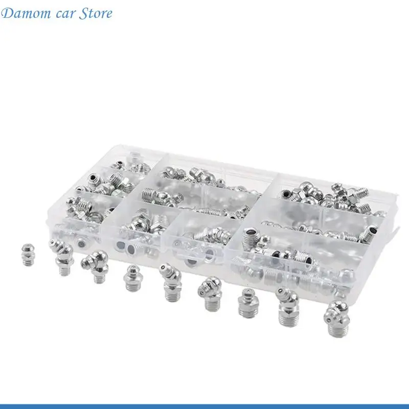 A2UC Grease Fittings Assortment Hydraulic Grease Fitting for Replacing Broken Fitting