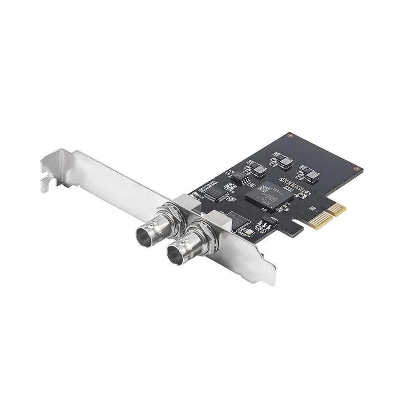 UCAHD-2CH 8 Channel OBS Vmix Streaming Live Broadcast 1080P Wirecast Zero-Lag Dual AHD Video Capture Card Box PCIe