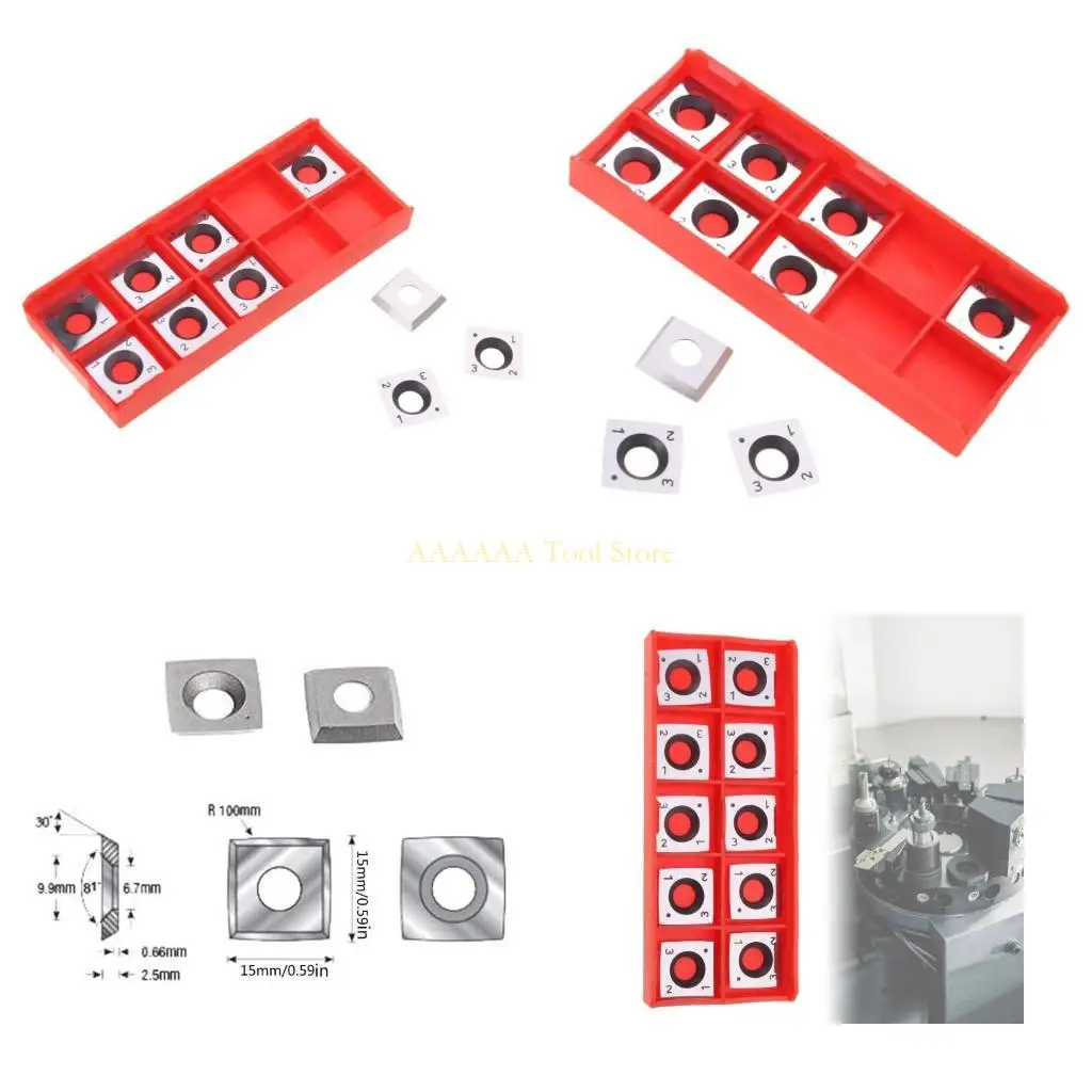 

A2BE 15x15x2.5mm R100-81° Square Cutters with 4" Radius for Woodworking