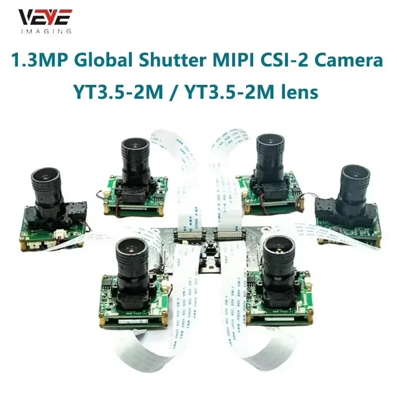 

1.3MP Global Shutter MIPI CSI-2 Camera for Jetson TX2 Dev kit and Xavier YT3.5-2M / YT3.5-2M lens, CS-TX2-XAVIER-nCAM-SC132